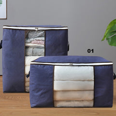 Large Capacity Clothes Storage Bag with Reinforced Handle
