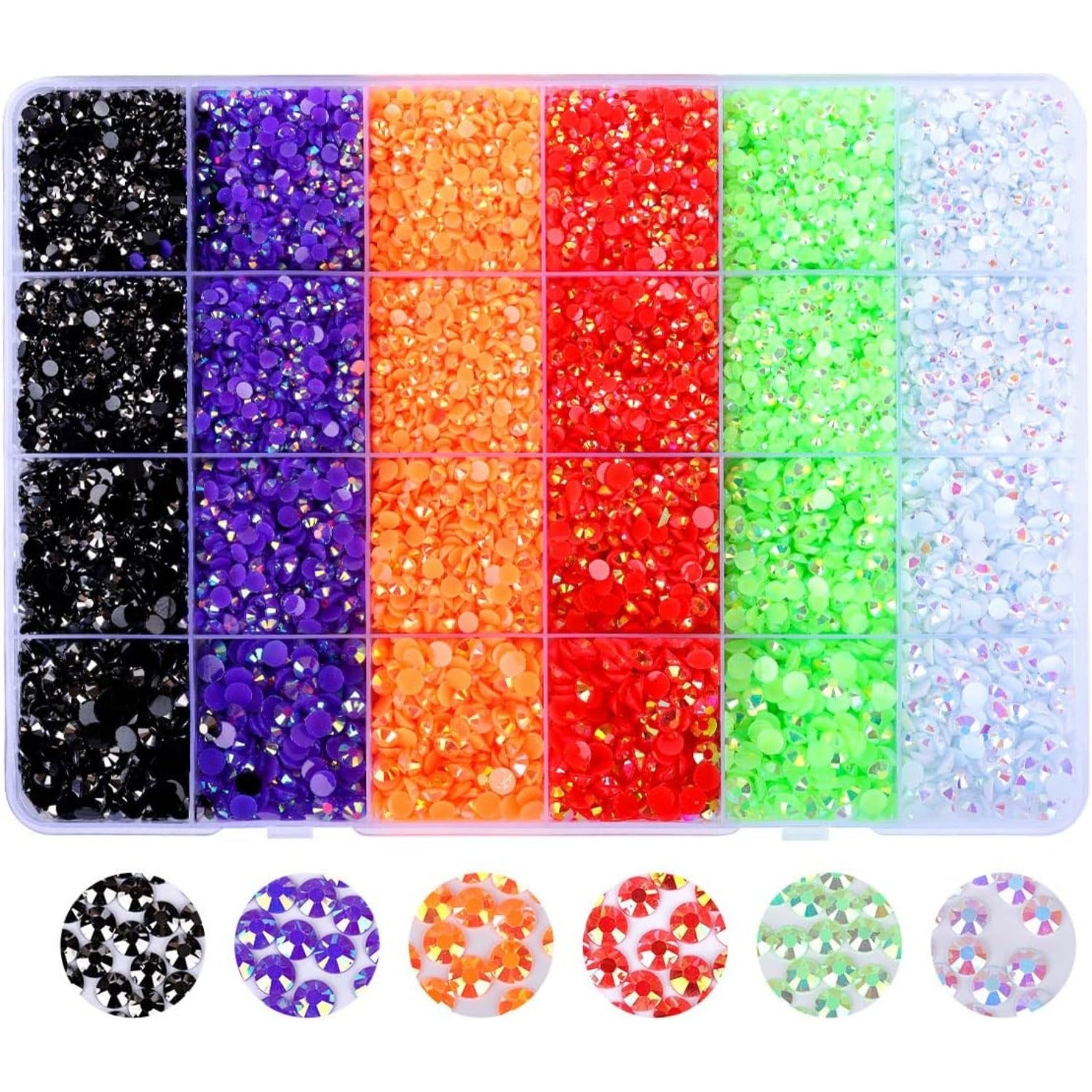3 3 4 5MM Flatback Rhinestones Jelly Rhinestones Non hotfix Resin Rhinestones