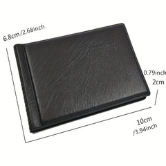 Men's Card Holder 40 Card Slots Solid Credit Bank Driver's Licence Holder