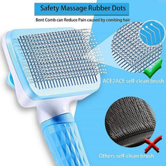Pet Hair Removal Comb For Cats And Dogs Deshedding Brush
