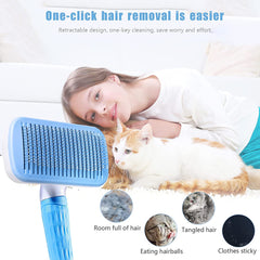 Pet Hair Removal Comb For Cats And Dogs Deshedding Brush