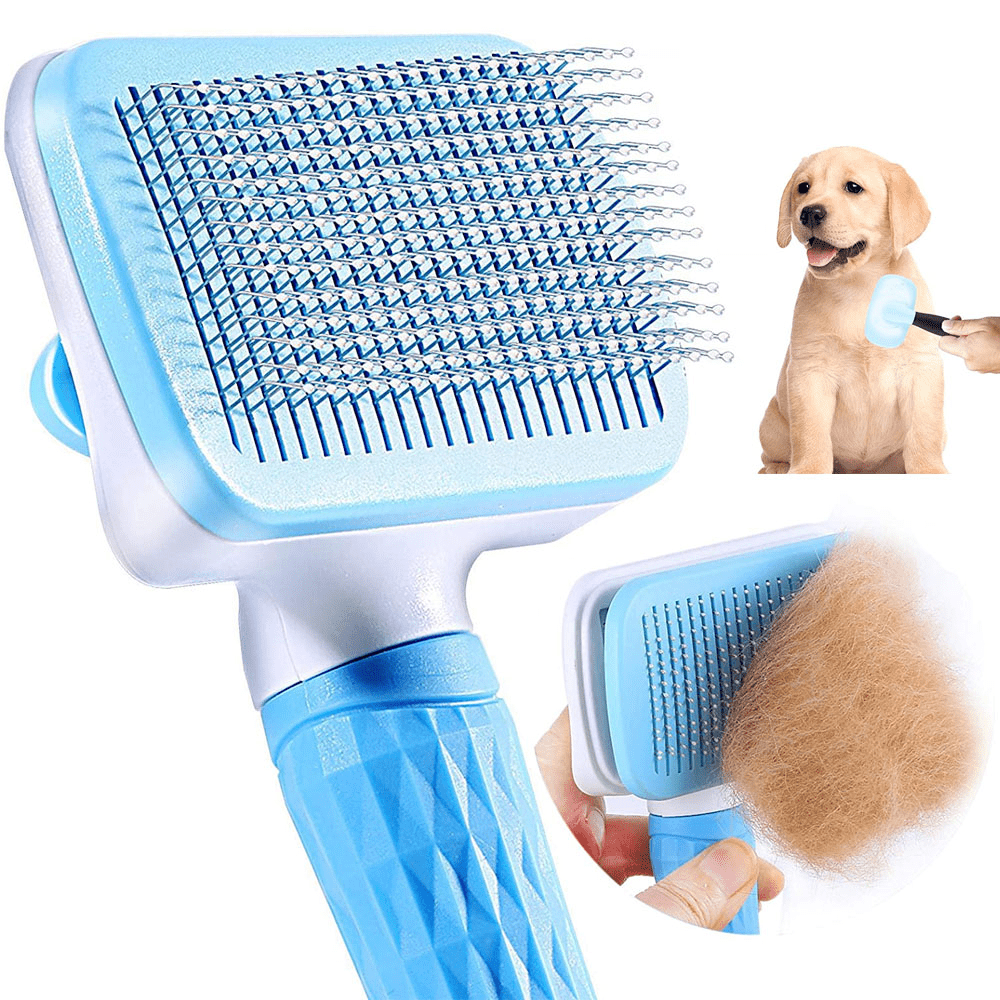 Pet Hair Removal Comb For Cats And Dogs Deshedding Brush
