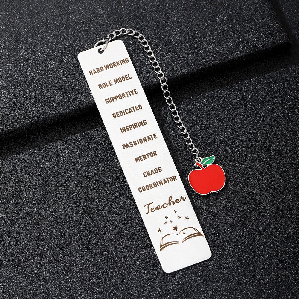 Stylish European & American Stainless Steel Bookmarks