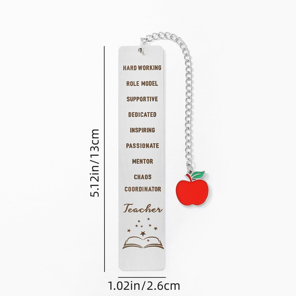 Stylish European & American Stainless Steel Bookmarks