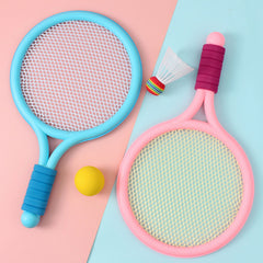 Kids Badminton Rackets Set Parent Child Interactive Tennis Indoor Outdoor Toys