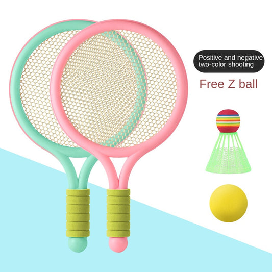 Kids Badminton Rackets Set Parent Child Interactive Tennis Indoor Outdoor Toys