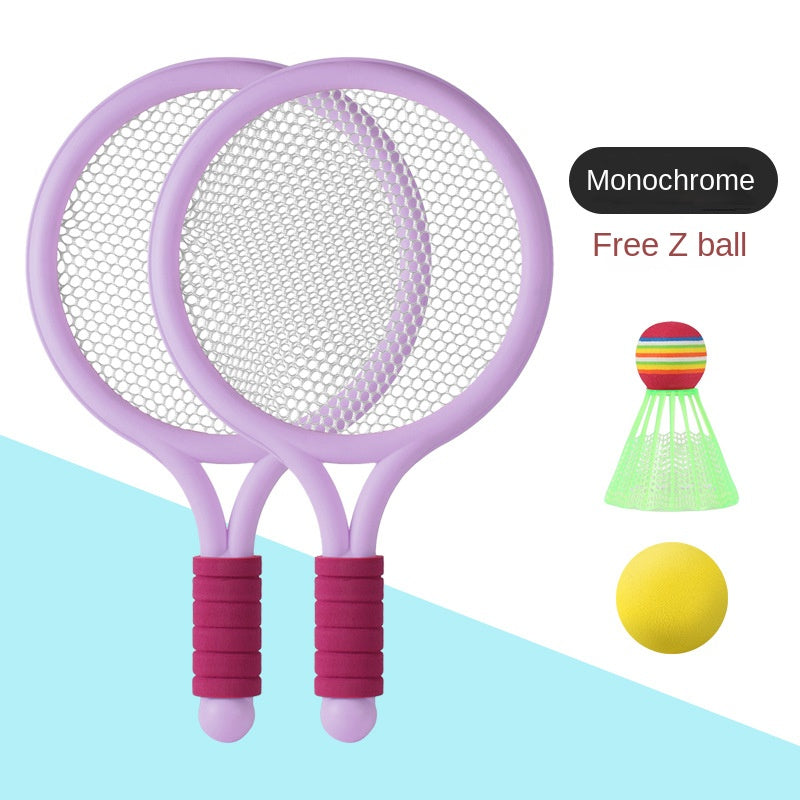 Kids Badminton Rackets Set Parent Child Interactive Tennis Indoor Outdoor Toys