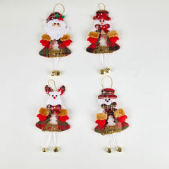 1pc Christmas Doll Tree Bell Hanging Ornament