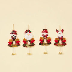 1pc Christmas Doll Tree Bell Hanging Ornament