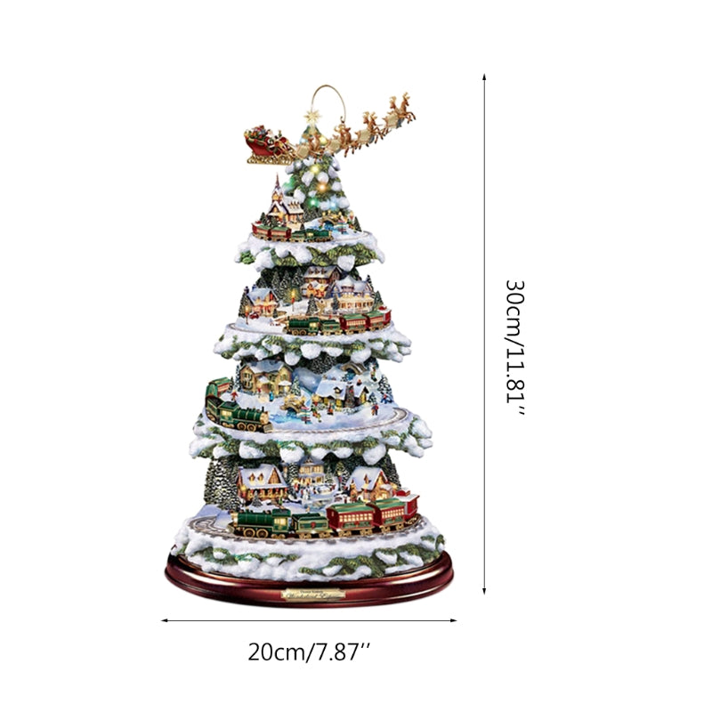 1Pc Christmas Tree Crystal Tree Christmas Sticker Decoration Sticker