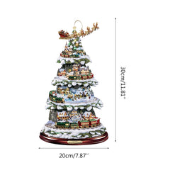 1Pc Christmas Tree Crystal Tree Christmas Sticker Decoration Sticker