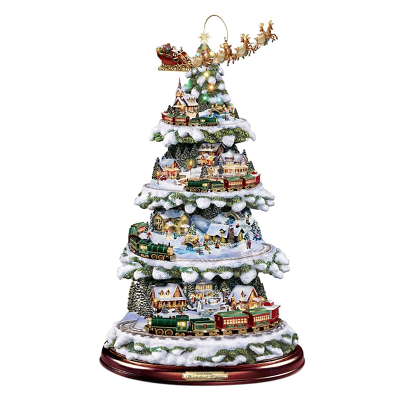 1Pc Christmas Tree Crystal Tree Christmas Sticker Decoration Sticker