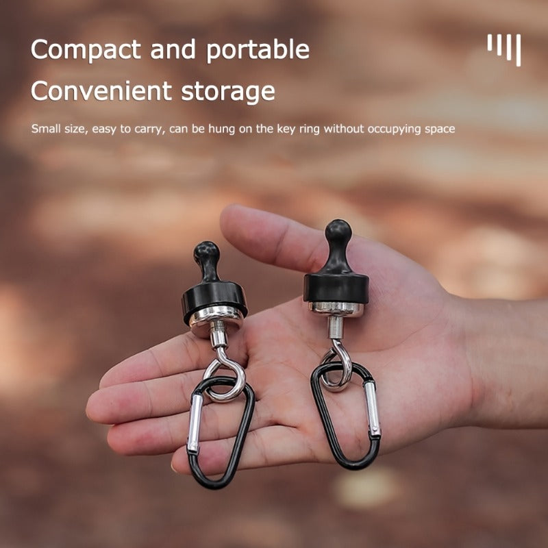 Outdoor Camping Lights Magnetic Hook Hanging Buckle Hook Tent Canopy Carabiner