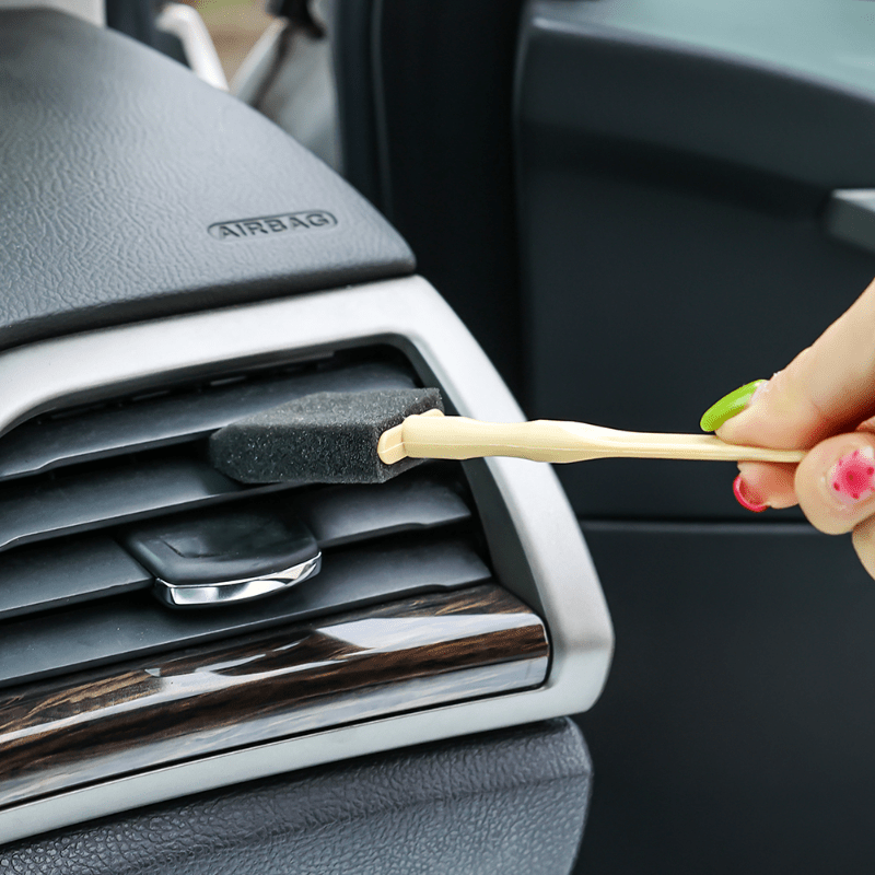 Car Air Outlet Cleaning Sponge Brush Interior Detailing Dust Removal