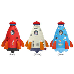 Space Rocket Sprinklers Rotating Water Launcher Summer Fun