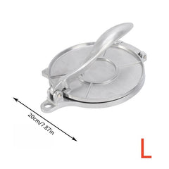Aluminum Tortilla Press Maker Manual Dough Pressing Tool Dumpling Maker