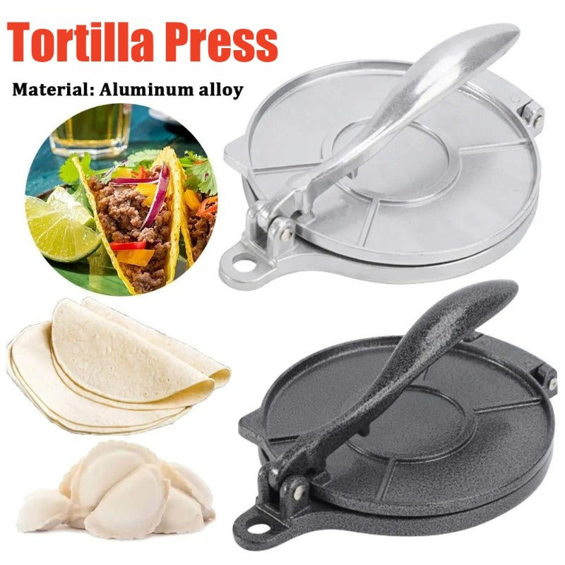 Aluminum Tortilla Press Maker Manual Dough Pressing Tool Dumpling Maker