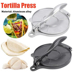 Aluminum Tortilla Press Maker Manual Dough Pressing Tool Dumpling Maker