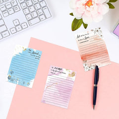Colorful Flower Memo Notebook Sticky Convenience Sticky Sticky