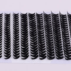 200 Pcs D Curl Lash Clusters DIY Eyelash Extensions Natural Look