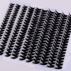200 Pcs D Curl Lash Clusters DIY Eyelash Extensions Natural Look