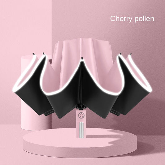Vinyl Sun Umbrella Automatic Sunscreen UV Protection Sunshade Umbrella