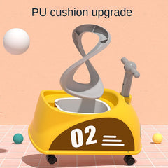 Car Shaped Kids Toilet Seat With Wheels Non slip Base Potty Training Seat