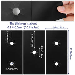 3pcs Gas Stove Protectors Reusable Burner Covers Non Stick Heat Resistant
