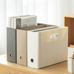 Folding Desktop Organizer Storage Box for Office Documents