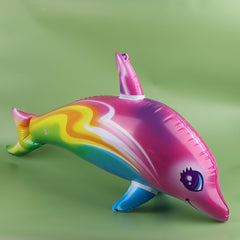 Inflatable Dolphin Beach Swimming Rings Kids Toy Pool Float Water Toys