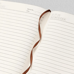 A5 Softcover Notebook Leather Buckle 160 Pages