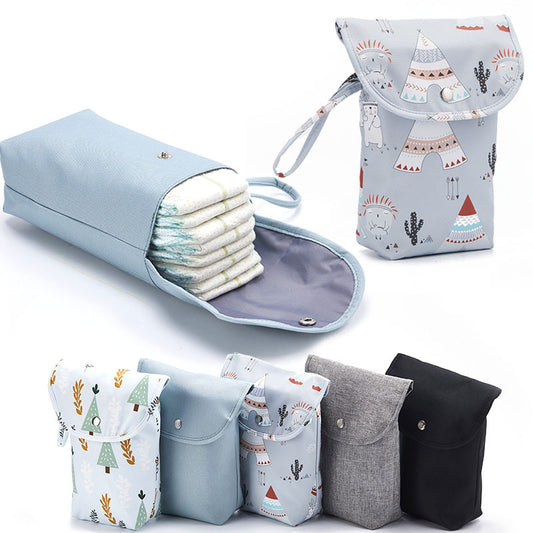 Waterproof Reusable Large Capacity Diaper Bag Handbag