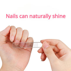 3 Pcs Nano Glass Nail Files For Natural Nails and Acrylic Nail Filer