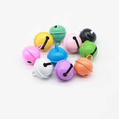 1pc Candy 22mm Colored Bell DIY Keychain Accessory Christmas Met