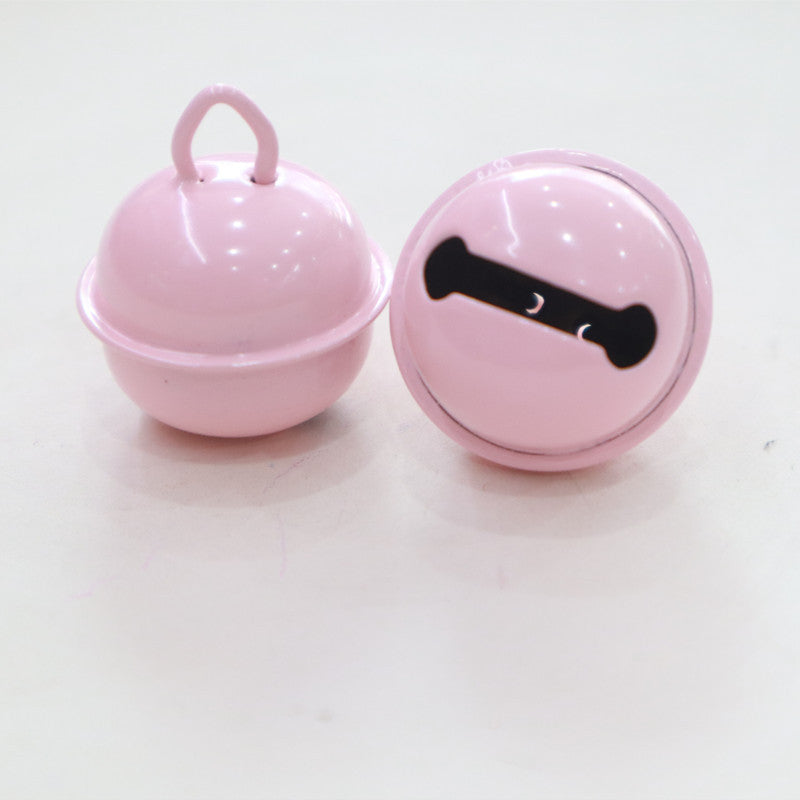 1pc Candy 22mm Colored Bell DIY Keychain Accessory Christmas Met