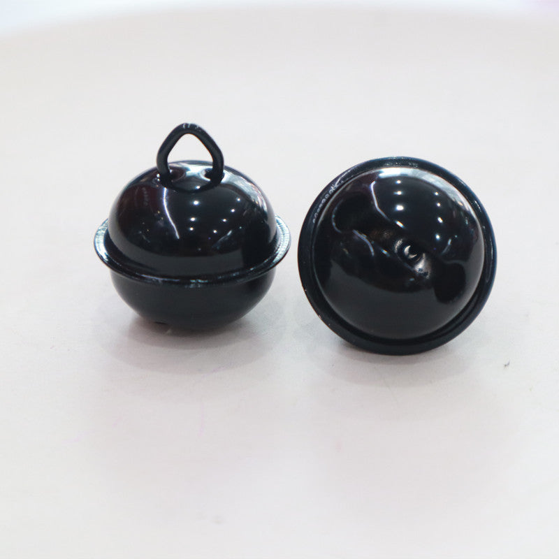 1pc Candy 22mm Colored Bell DIY Keychain Accessory Christmas Met
