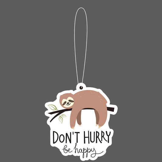 Happy Sloth Car Aromatherapy Sachets Air Freshener Fragrance Pendant