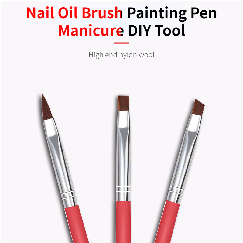 3pcs Nail Art Drawing Painting Pen Set
