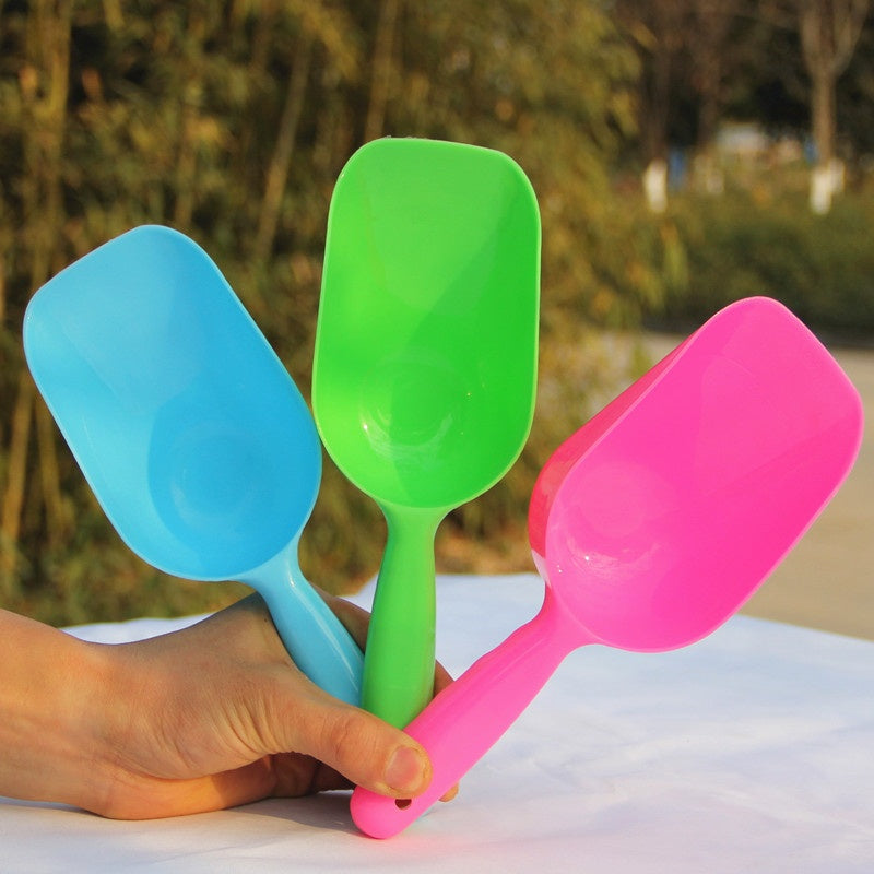 Dog & Cat Food Scoop Plastic Spoon Pet Feeding Supplies