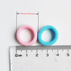 500pcs Hair Scrunchies Hair Bands Hair Holders Hair Ties Elastics Girls Headwear
