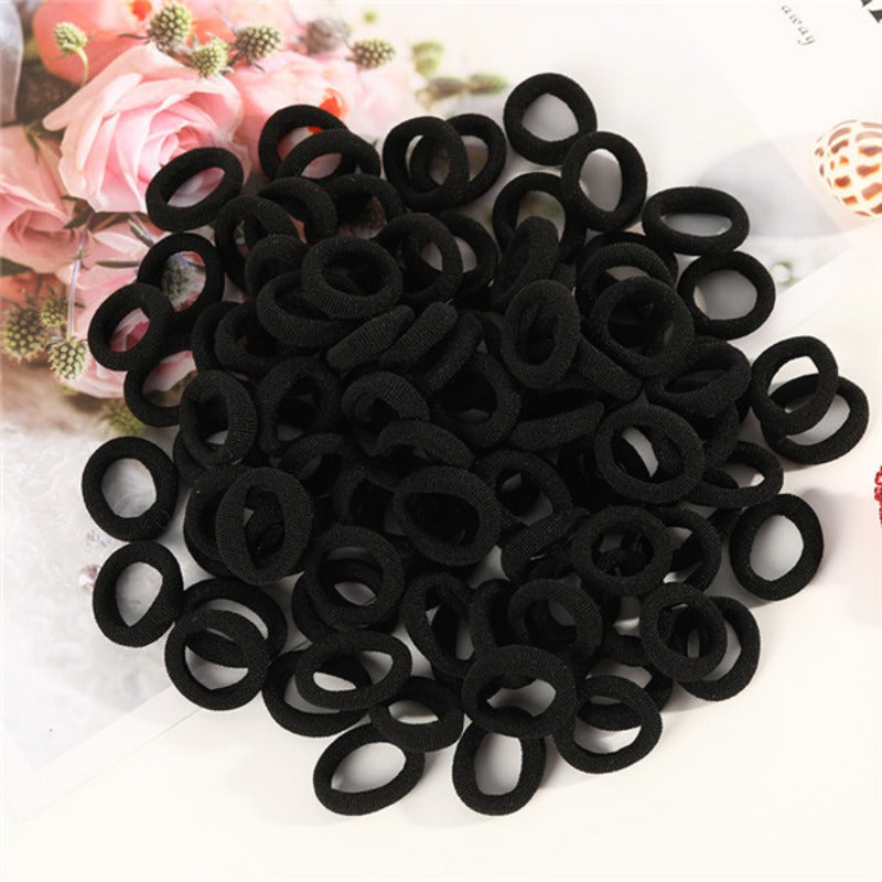 500pcs Hair Scrunchies Hair Bands Hair Holders Hair Ties Elastics Girls Headwear
