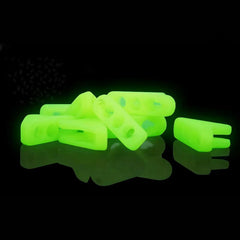 50pcs Mini Luminous Rope Buckles Adjustable Buckle Camping Canopy Accessories