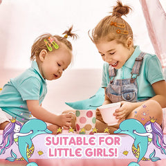 5pcs Acrylic Hairpins Cartoon Bear Rabbit Bowknot Flowers Hair Clips Girls Kids