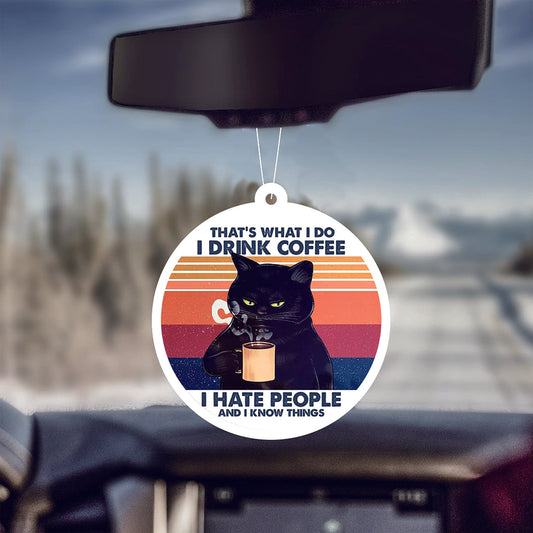 Funny Cat Aromatherapy Sachets Car Air Fresheners