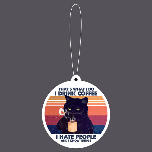 Funny Cat Aromatherapy Sachets Car Air Fresheners