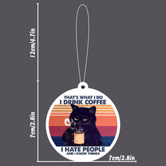 Funny Cat Aromatherapy Sachets Car Air Fresheners