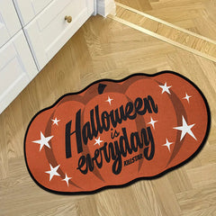 Pumpkin Pattern Rug Halloween Theme Home Decoration Carpet Bedroom Living Room