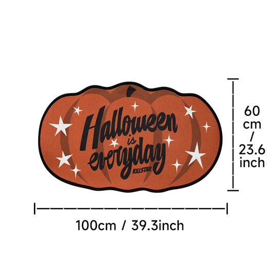 Pumpkin Pattern Rug Halloween Theme Home Decoration Carpet Bedroom Living Room