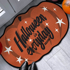 Pumpkin Pattern Rug Halloween Theme Home Decoration Carpet Bedroom Living Room