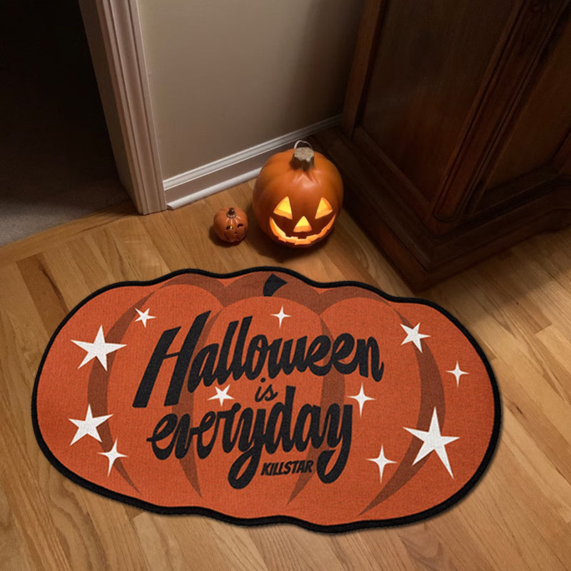 Pumpkin Pattern Rug Halloween Theme Home Decoration Carpet Bedroom Living Room